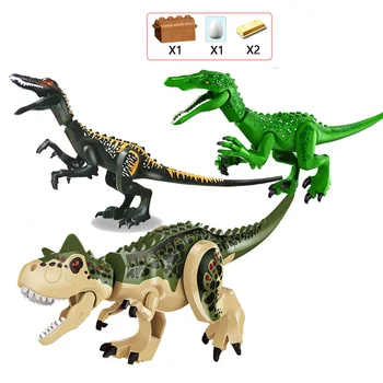 

2021 Dinosaur Park Animal series Carnotaurus Baryonyx DIY Model Building Blocks For children Gifts