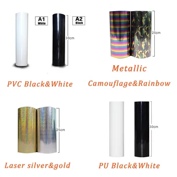 

Heat transfer vinyl kit length 100cm HTV FILMS DIY iron on