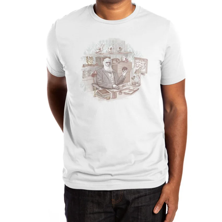Endless Forms Most Battleful T Shirt charles darwin cartoons tv anime pokeball the flash as seen on | Мужская одежда