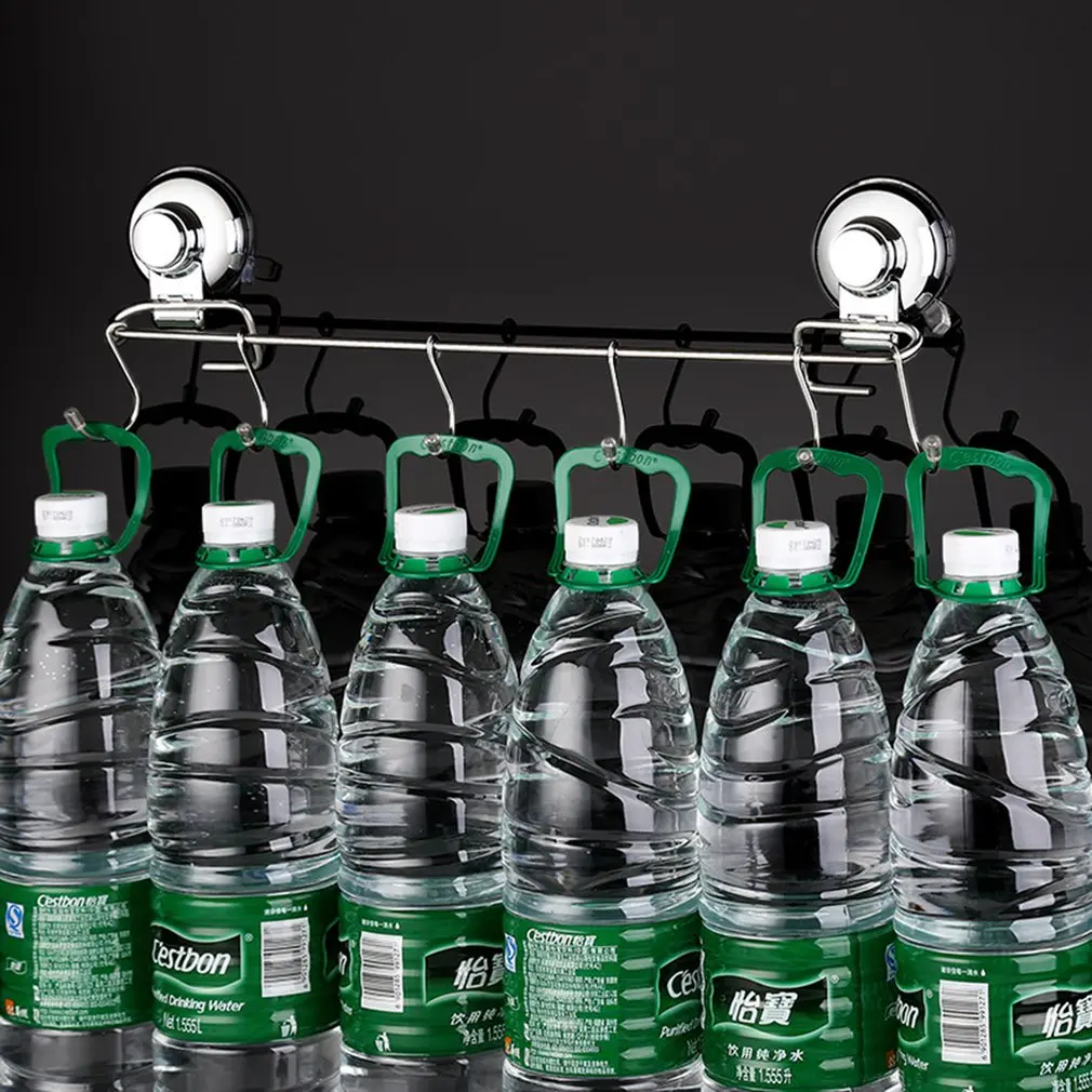 Нержавеющая сталь крючок на присоске Творческий кухонный инструмент