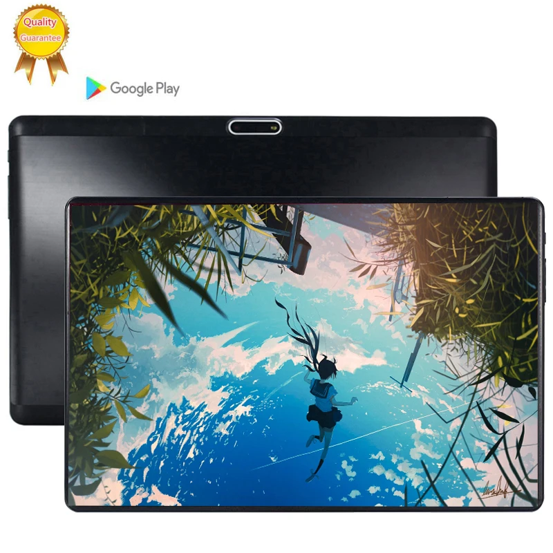 2020 CD дизайн 10 1 дюймов android 9 0 планшетный ПК 6 ГБ и 64 Гб Две sim-карты 1920*1280 HD большой