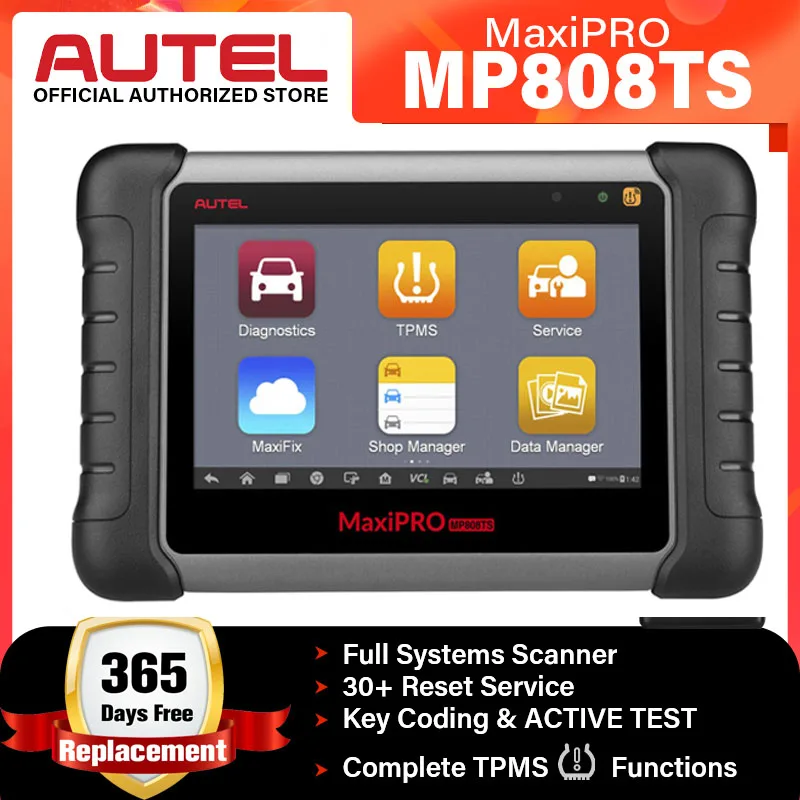 Autel MaxiPRO MP808TS диагностический сканер ferramentas TPMS Программирование диагностические