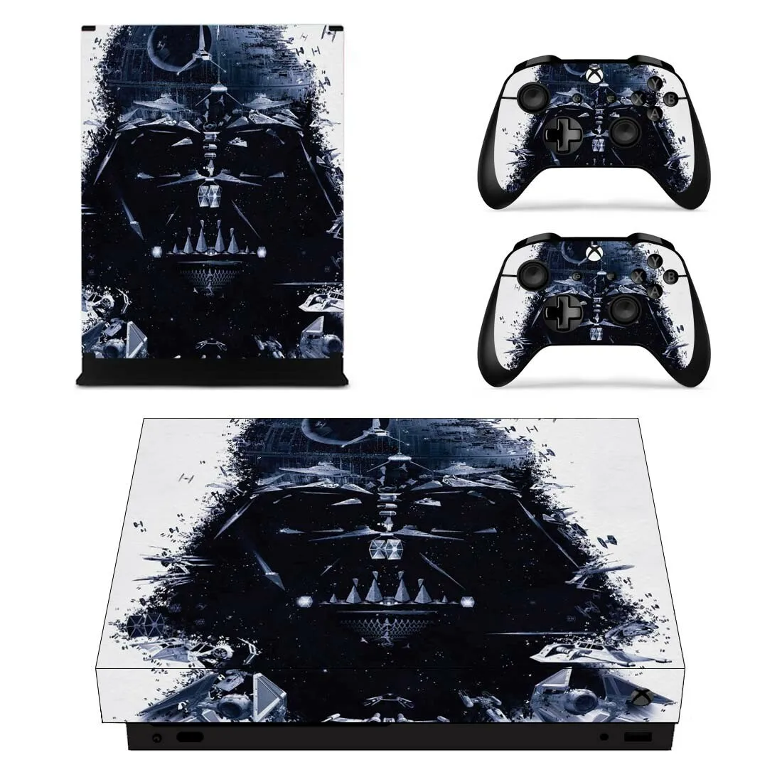 Наклейка s Star Wars для Xbox One X виниловая кожа Наклейки Обложка Pegatinas для Xbox one X консоль пульт дистанционного управления скины