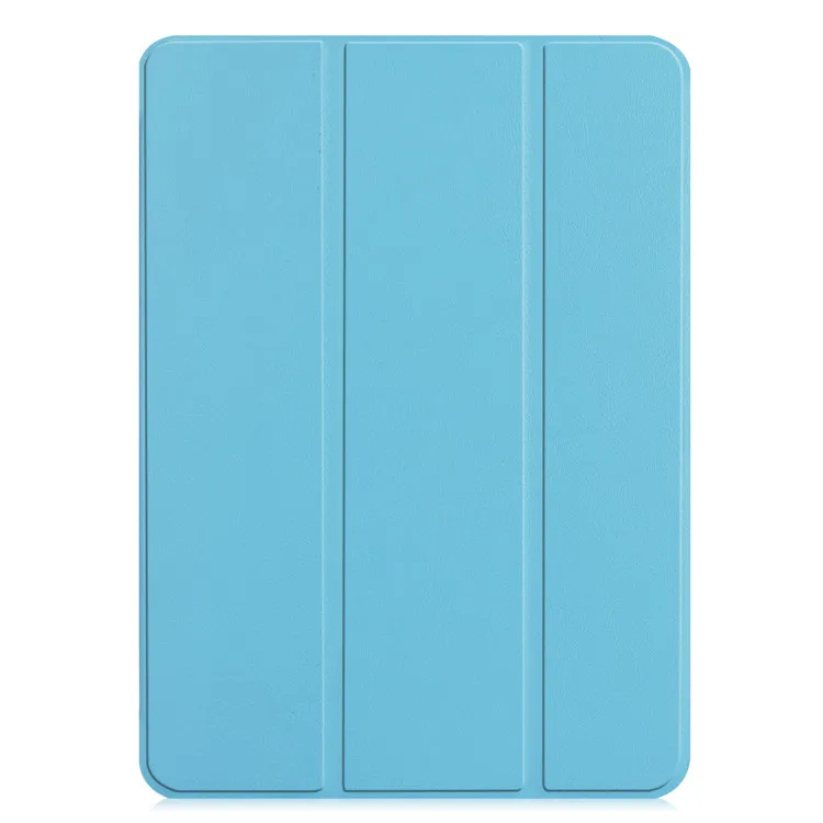 Sky blue Qosea PU кожаный чехол для Apple iPad Pro 11 роскошный защитный чехол-подставка чехол с держателем карандаша чехол для планшета авто сна - Цвет: Sky blue