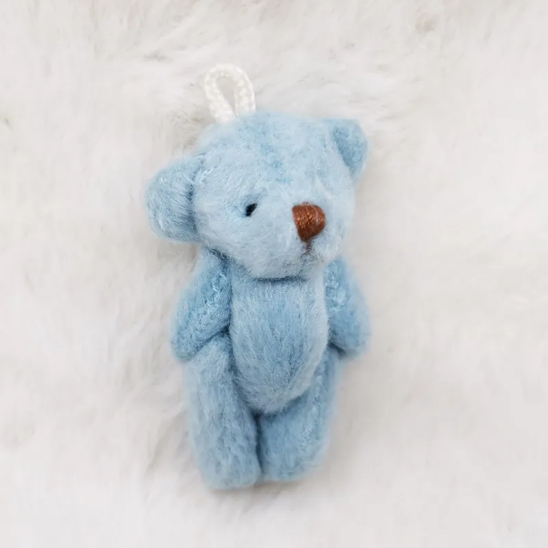 20 шт./лот 1," BlueTeddy Bear милые плюшевые мягкие игрушки Животные Кукла сумка аксессуары