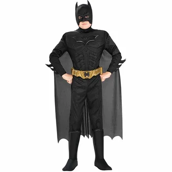 

Batman Mask suit The Dark Knight Bruce Wayne Superhero Halloween Cosplay Costume Zentai Bodysuit Jumpsuit Romper Kids
