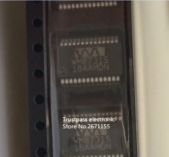 5PCS/LOT WM8731S WM8731SEDS WM8731 SSOP | Электроника