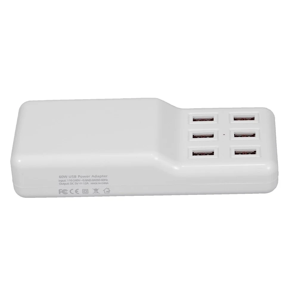 ABVP многофункциональная зарядная док-станция для телефона с 6 портами USB зарядное устройство для Apple Android телефон IPad Цифровая камера зарядная док-станция