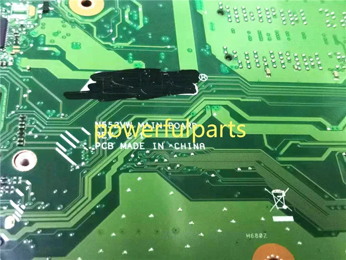 Для ASUS N552 N552VW N552VX материнская плата I7-6700 960 REV2.1 работает хорошо