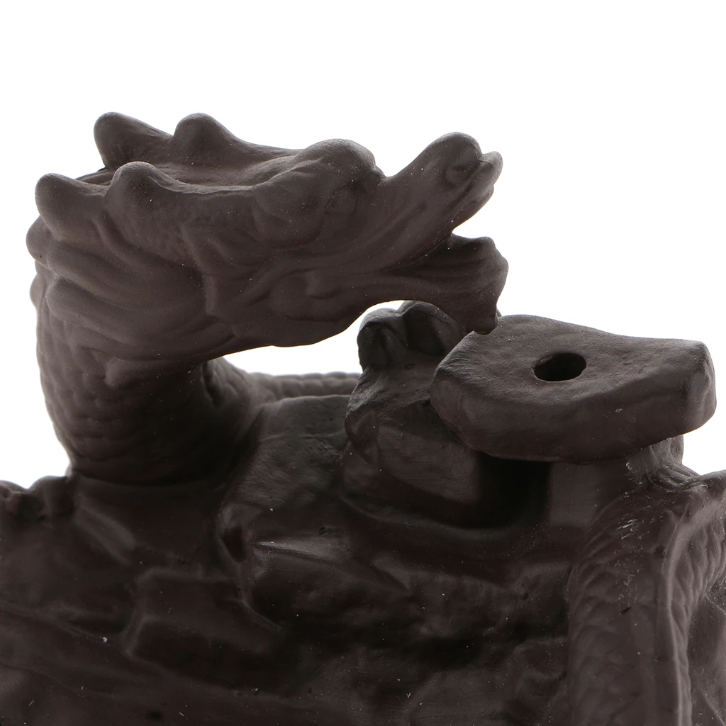 Home Fragrance Backflow Incense Cones Sticks Censer Burner Tray Ash Catcher Case Countertop Smoke Censer Burner