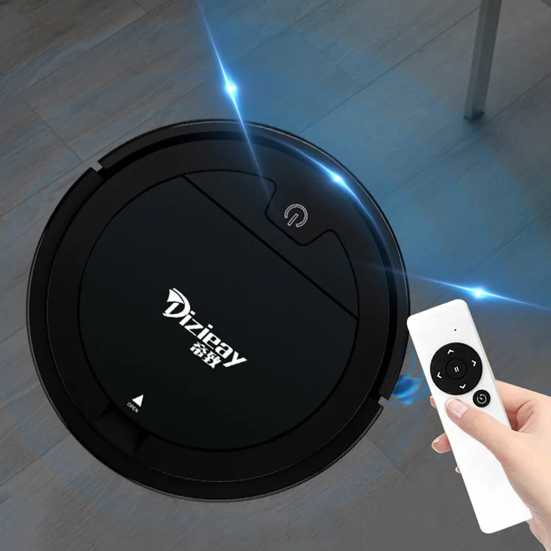 US $62.05 2021 New Upgraded Robot Vacuum Cleaner Household Sweeping Robot Wet And Dry Vacuum Cleaner With Water Tank For Home