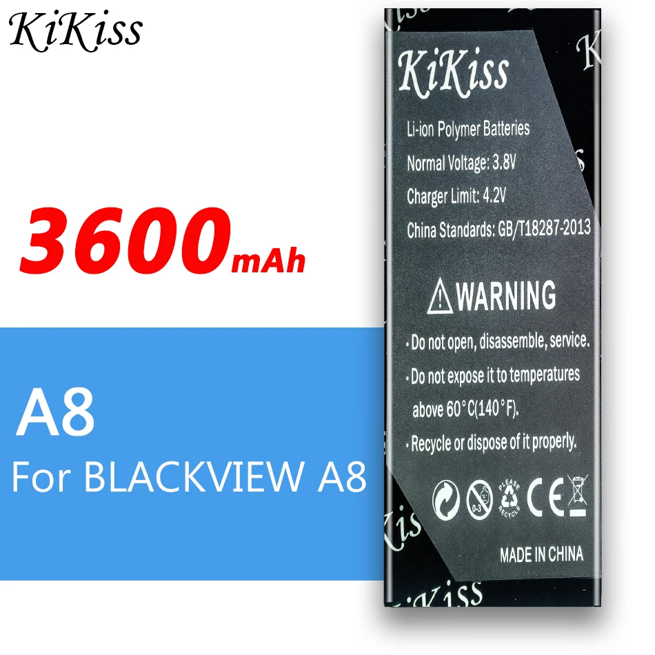 Аккумулятор 3600 мАч высокого качества для Blackview A8 мобильный телефон + код
