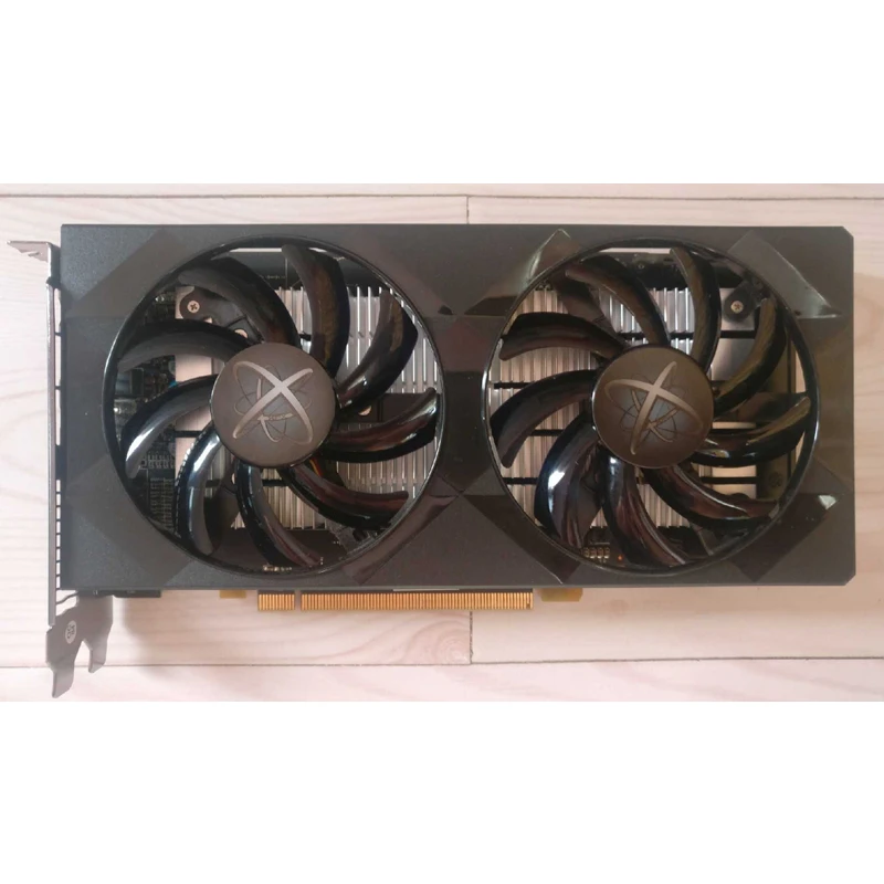 Видеокарты XFX RX 460 4 Гб видеокарты AMD Radeon RX460 4 Гб экран видеокарты GPU настольный компьютер игровая карта Видеокарта не майнит