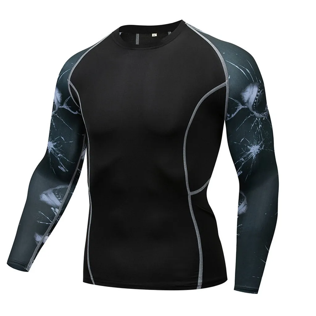 Футболка хлопковая футболка с длинным рукавом Весна Лето Повседневные мужские