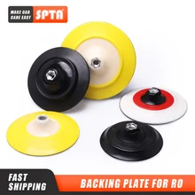 

SPTA 5"/6" Backing Plate Backer Pad Hook&Loop Dual Action Car Polishing Buffing Buffer Pad Professional -- Select Size