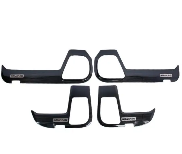 Применить только для Toyota 4runner двери анти-kick pad модификации, защита двери наклейки анти-kick доски настенные украшения - Цвет: Темно-серый