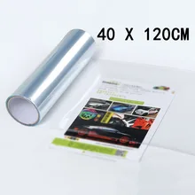 Envoltório película protetora transparente pára-choques proteção vinil 120*40cm auto