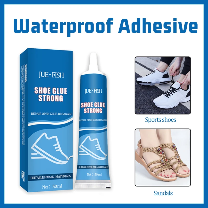 50ml Shoe Glue Strong Waterproof Glue Liquid Leather Rubber Fabric