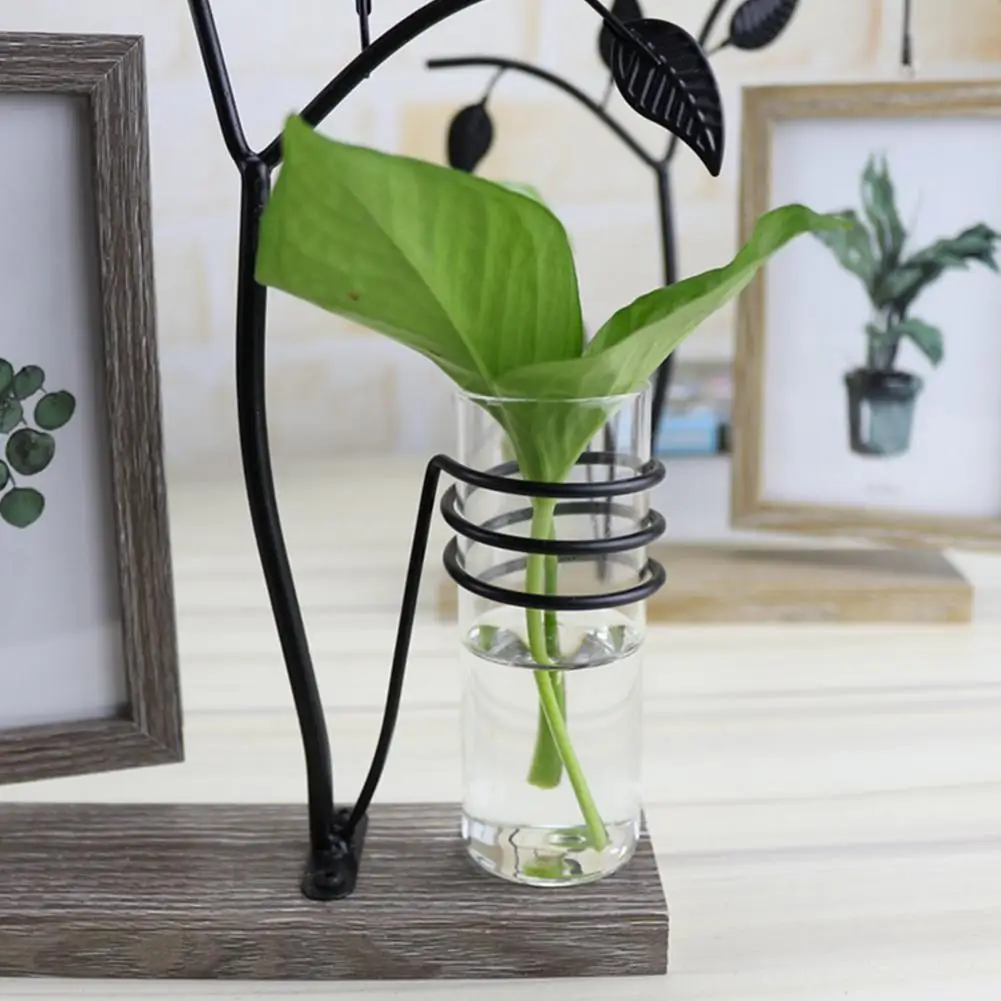 HobbyLane украшение для дома фоторамка гидропонная подвесная 6 дюймов двухсторонняя фоторамка декоративные настольные поделки украшения
