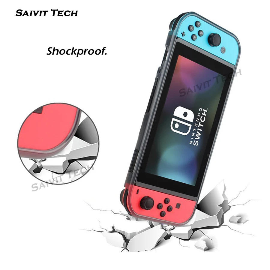Дорожный переключатель NS Gampad из мягкого ТПУ с ручками защитный чехол для nintendo s Switch Carry Shell закаленная пленка для nintendo Switch