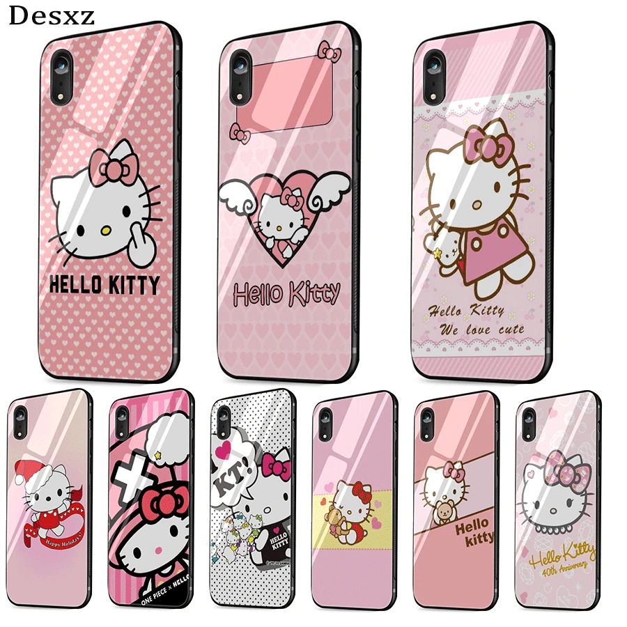 Стеклянный чехол для iphone 5 5S SE мобильного телефона 6 6s 7 8 Plus XR X XS Max 11 11pro pro max CoverLovely