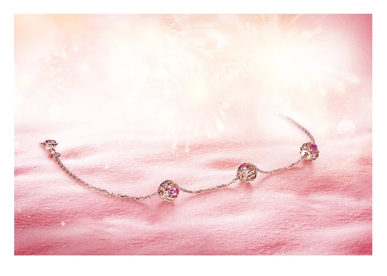 MLZB Natural Ruby 18k Pure Gold Female Bracelets Fine Jewelry Gift Girl Thin Trendy Solid 750 Real Bangle Party Good Nice