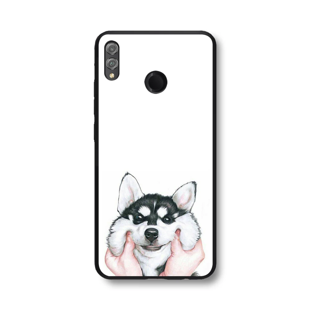 Роскошный защитный чехол с изображением животных/листьев для Honor V10, чехол для телефона huawei Honor 10 Lite Light 10i 10 i Capa - Цвет: 100002