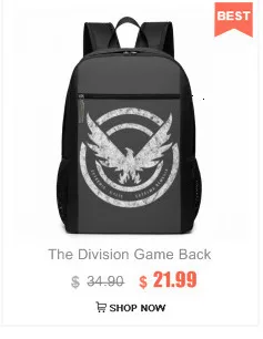 The Division игровая сумка The Division Сумки С Короткими Ручками женские кожаные сумки с узором высокого качества женские сумки