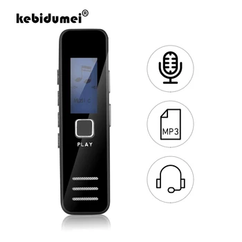 

kebidumei Mini Digital Voice Recorder Audio Pen 20-hour Audio Recording Voice Activated Telephone Record MP3 Player Dictaphone
