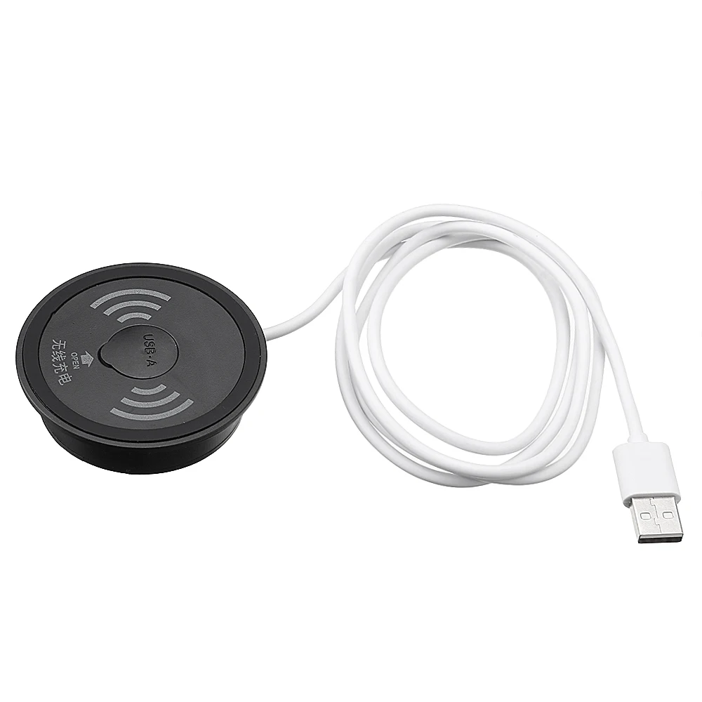 Bakeey встроенное настольное USB Qi Беспроводное зарядное устройство для телефона быстрая Беспроводная зарядная подставка для планшета зарядная станция для iphone XS max 8