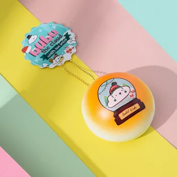 

Dropshipping Clouds Bread Pendant Scented Charm Slow Rising Collection Stress Reliever Toy Abbigliamento e forniture per bambini