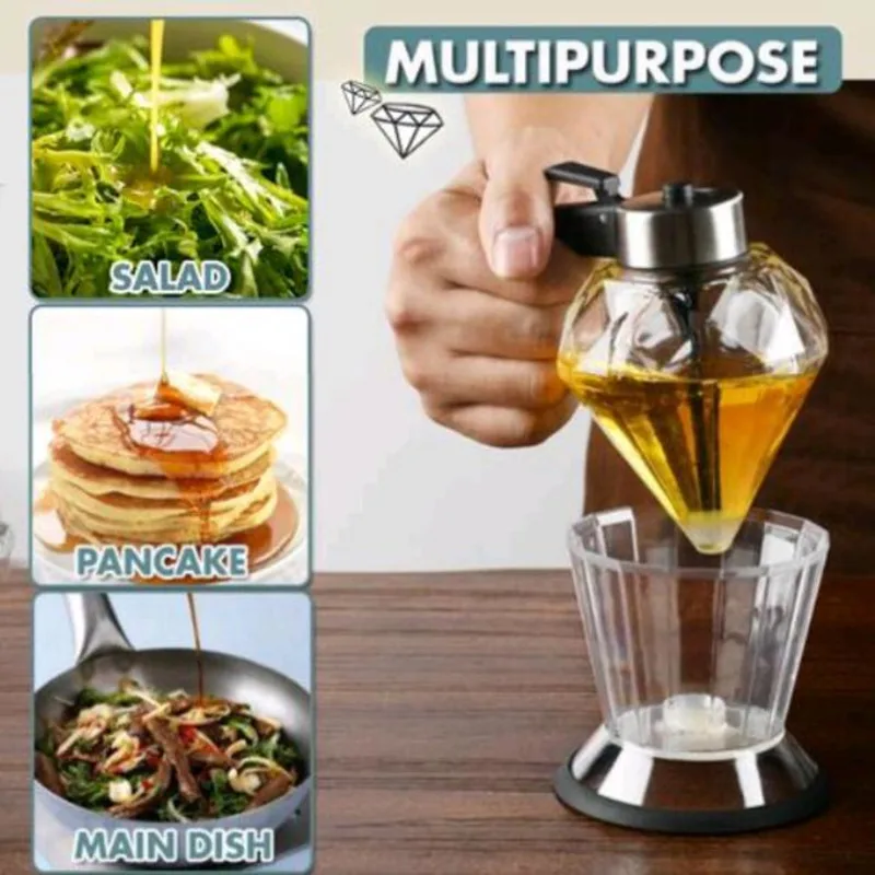 Новинка 2021 Алмазный стеклянный диспенсер для масла алмазная бутылка заправка