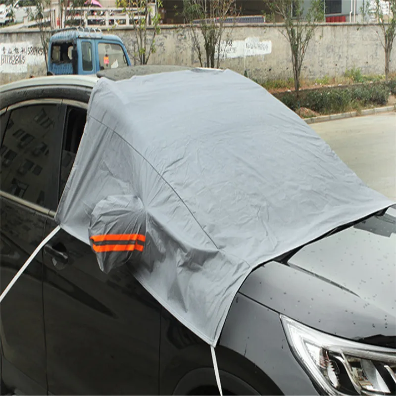 Лобовом стекле автомобиля чехол на магните для автомобиля лобового стекла автомобиля Зонт крышка снега льда щит лобовое стекло автомобиля снег чехол для защиты от дождя