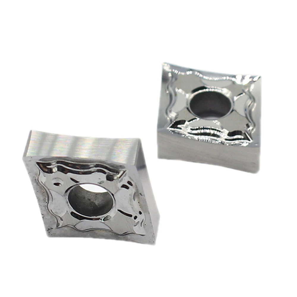 10 шт. CNMG120404 HA H01 Алюминий Токарные пластины Лезвие Из Карбида CNMG 120404 фреза для токарного станка с ЧПУ Алюминий Медь инструмент