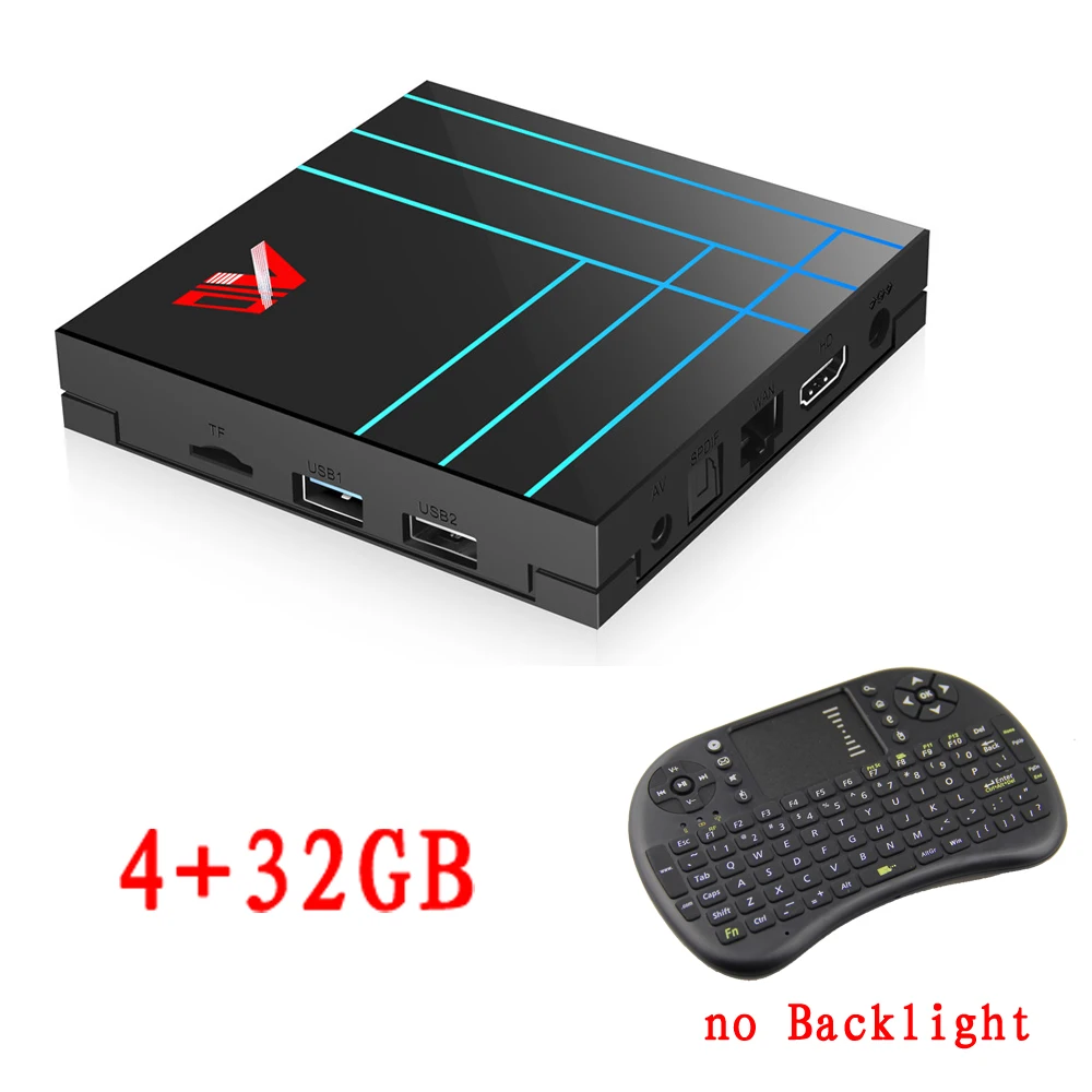 5 A10 Smart Tv Box Android 9,0 4 Гб 64 Гб RK3318 четырехъядерный Youtube телеприставка 2,4G Wifi H.265 4K HDR медиаплеер Google Play - Цвет: 5