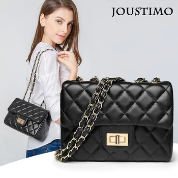 

Luxury Handbag Women Bags Designer 2020 New Diamond Lattice Chain Flap Shoulder Crossbody Bags Female Casual Sling Messenger Bag