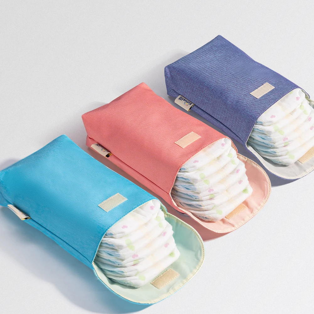 Sunveno Многофункциональный органайзер для детских подгузников многоразовый Водонепроницаемый модный принт Влажная/сухая сумка Мумия сумка для хранения дорожная сумка для подгузников