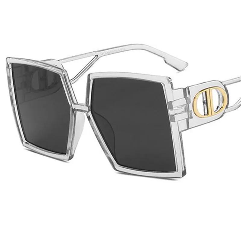 designer sunglasses for women Fashion Personality Sunglasses Hollow Design Sun Glasse Square Goggles Anti-UV Spectacles Oversize Frame Eyeglasses Adumbral A++ round sunglasses women Sunglasses