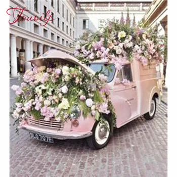 

TOUOILP DIY Full Square/round Diamond Painting Car, flower DIY Diamond Embroidery Cross Stitch Rhinestone Mosaic Home Decor