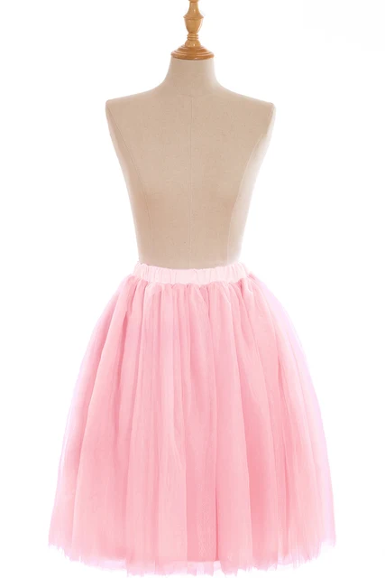 Sottogonna In Tulle Senza Cerchi Per Abiti Da Sposa - Sottoveste Bianca Regolabile - Foto 6