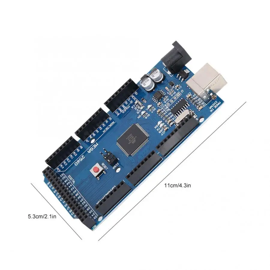 Горячая для Mega2560 R3 микроконтроллер модуль, Оптимизированная версия с usb-кабелем