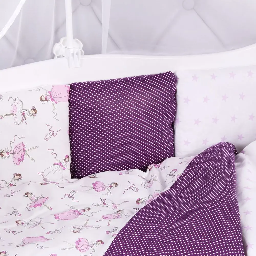 Комплект Premium в кроватку 18 предметов(6+12 бортиков) AmaroBaby, бязь
