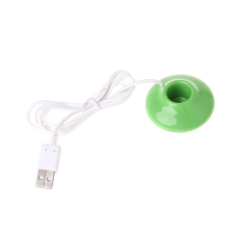 green ELOOLE Мини Портативный UFO увлажнитель воздуха USB распылитель для ароматерапии тумана освежитель воздуха Fogger для дома и автомобиля - Цвет: green