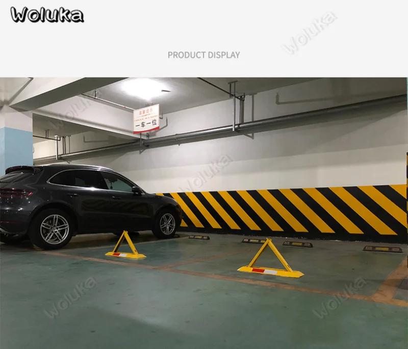 Triangle occupancy парковка сваи положение автомобиля встроенный замок анти-столкновения фиксированный замок специальный беспробиваемый цельный CD50 Q01