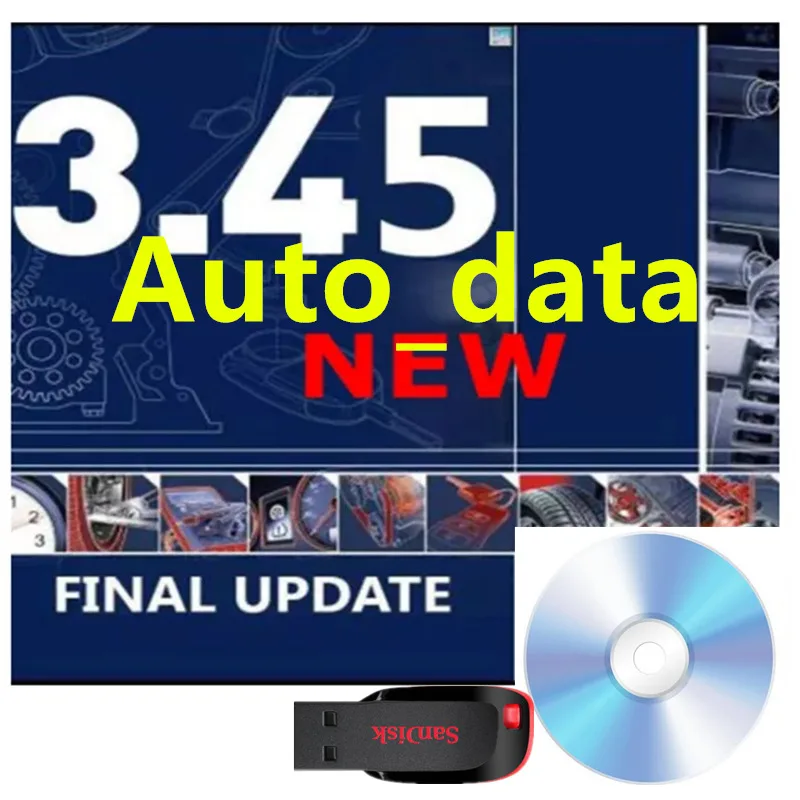 2021 хит! Программное обеспечение для ремонта автомобиля autodata версии 3 45