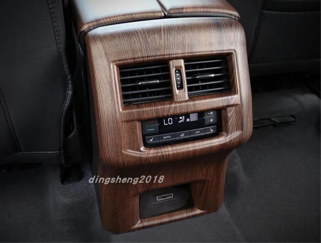 Car modification Car accessories Wood grain Car interior decoration of the Trim FoVWTeramont Atlas