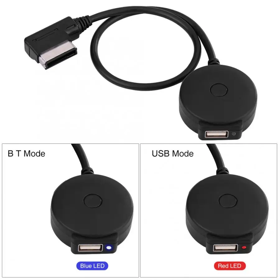 Автомобильный AMI MDI Bluetooth аудио AUX женский USB Кабель-адаптер для A1 A3 A4L A6L для 6 CC skoda автомобильные аксессуары