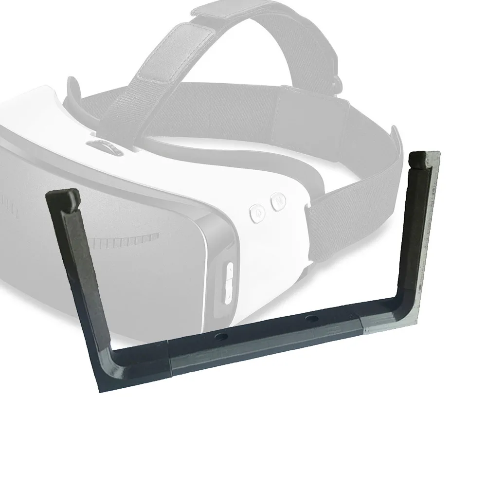 Стабильная фиксированная подставка для гарнитуры VR, нескользящий держатель, полка дисплея, аксессуары для подвешивания, настенное крепление, жесткий шлем для хранения для VIVE