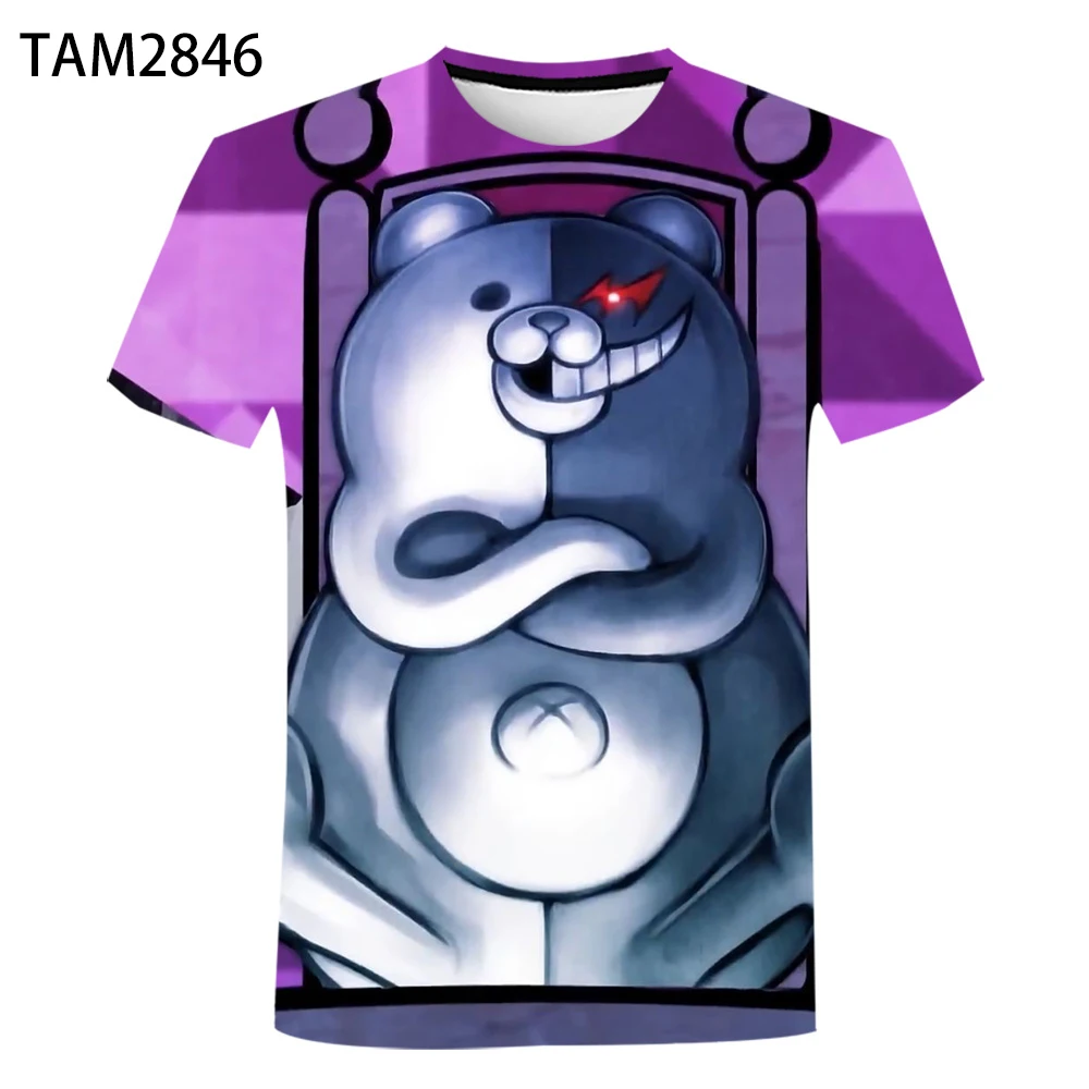 Mookum 2021 летняя популярная мужская одежда Женская Аниме 3D Футболка с принтом