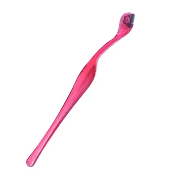 

Eyebrow Razor Trimmer Shaper Shaver Facial Hair Remover Utensil Stainless Steel Plastic Handle Color Random